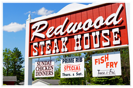 Visit the Redwood Steak House Today!